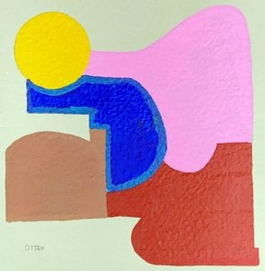 geometric composition in yellow and pink 4 arie otten 08