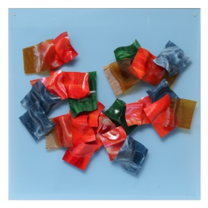 Elfry Knook: Satin-finished glass object