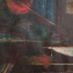 1683 Wil v Leeuwen Stad bij avond