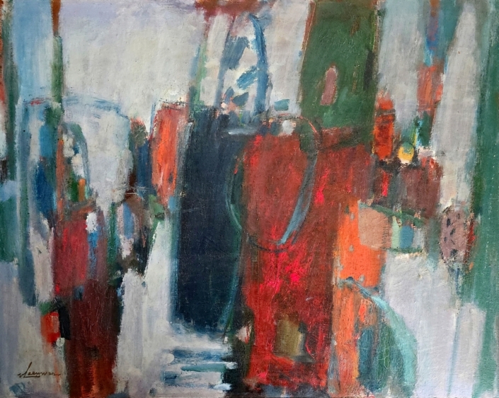 Wil van Leeuwen 1358 abstractie no 3k1200
