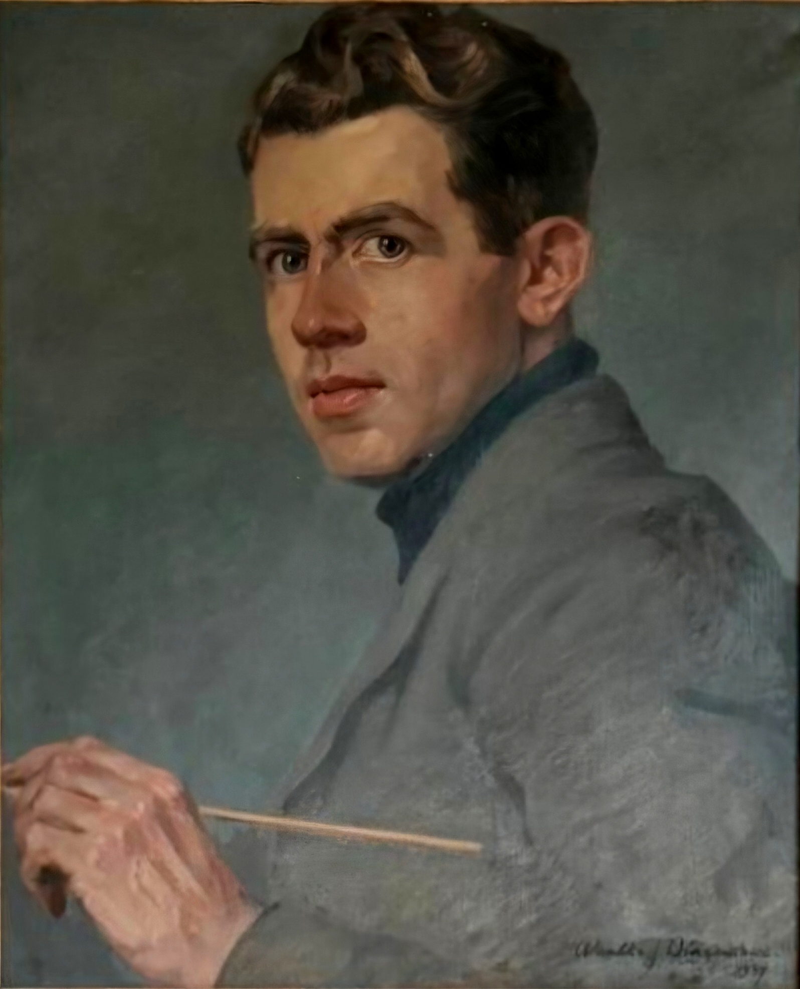 1937 WJD Jn Self Portrait 1937 WJD Jn Self Portrait 1